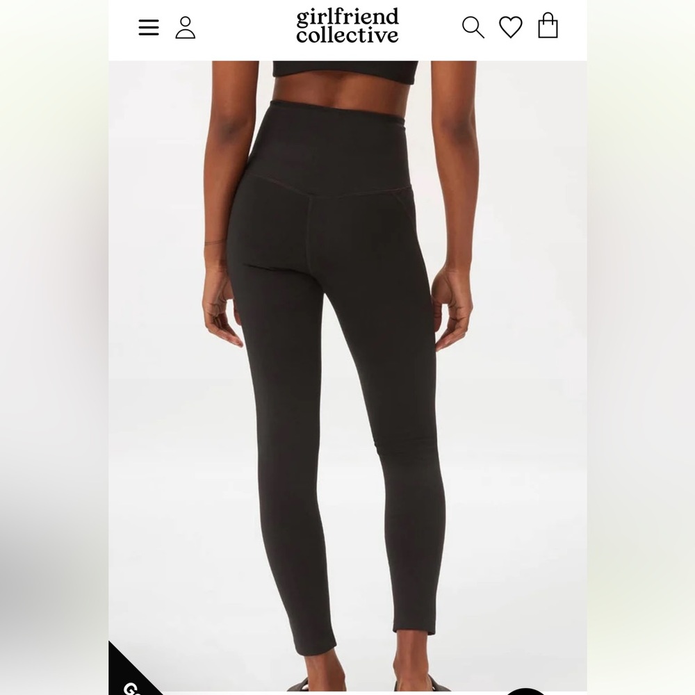 Girlfriend collective Black Compressive High-Rise leggings